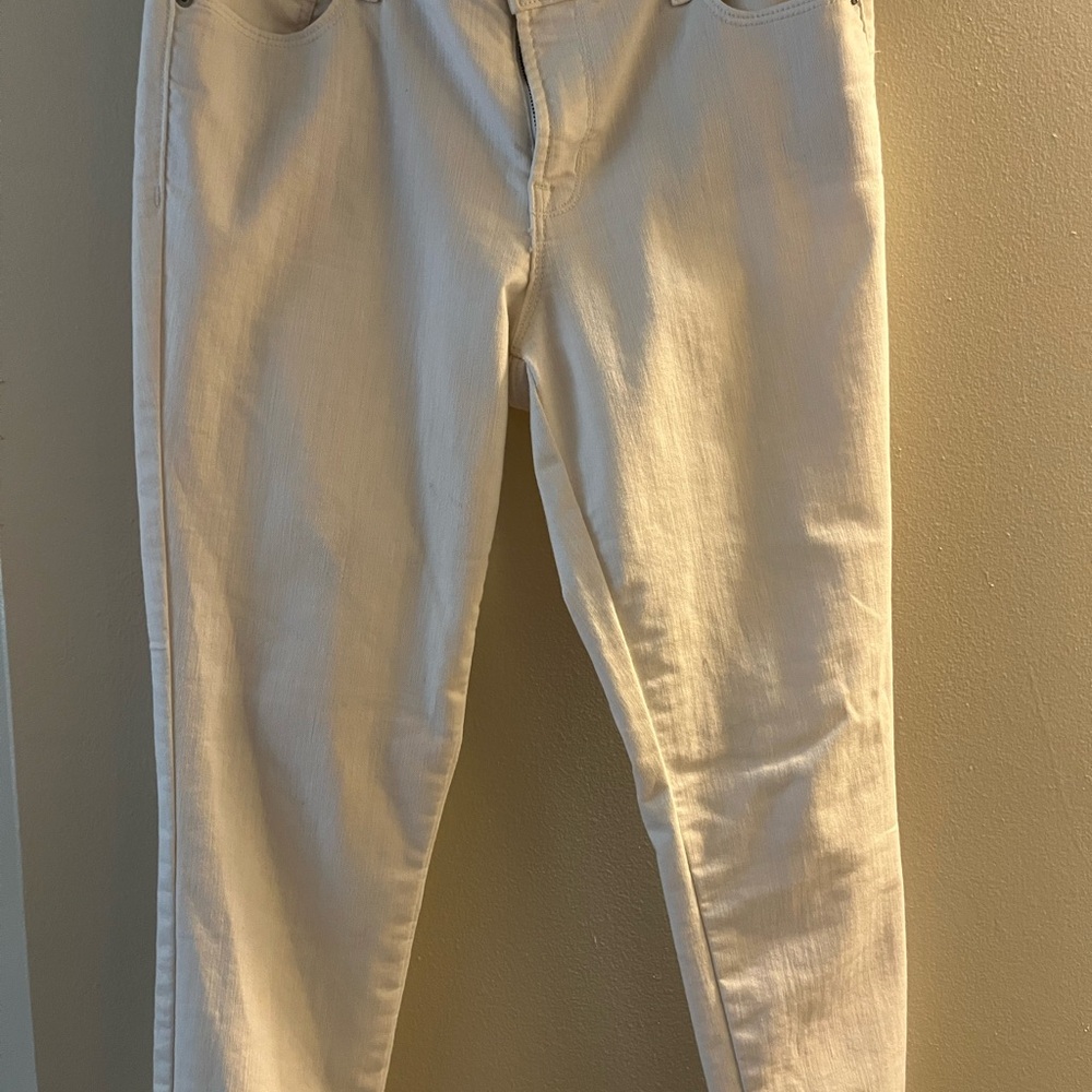 Women's Cream Jeans